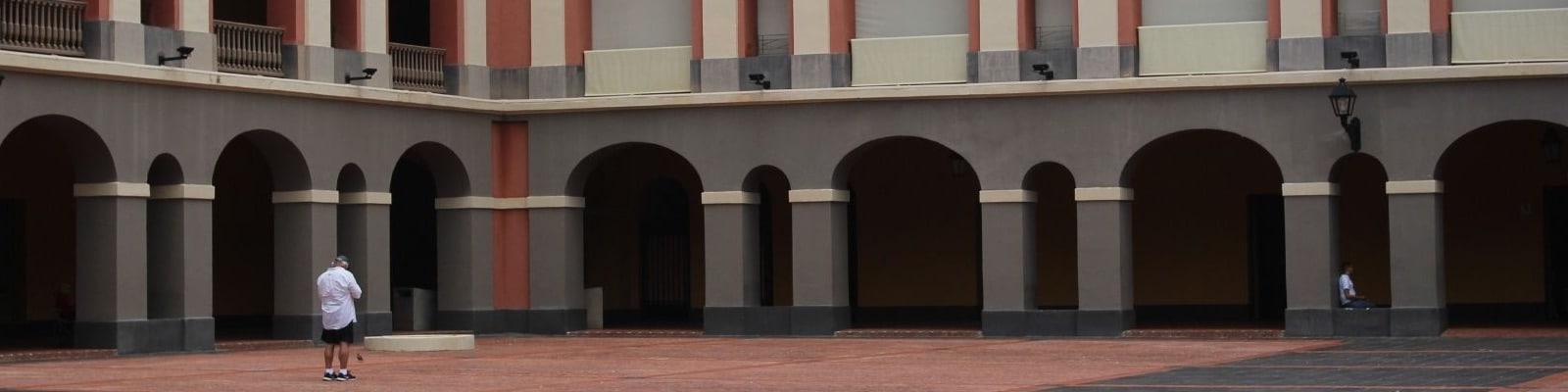 school courtyard